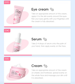 Cherry Blossom Skincare Set – 6pcs