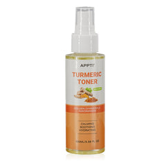 Turmeric Glow Skincare Kit: Toner, Serum, Mask, Scrub