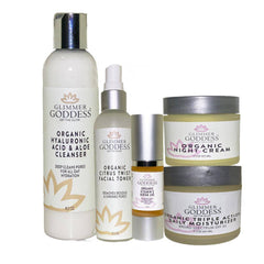 The Complete Glow Kit — Organic Anti-Wrinkle 5-Piece Set