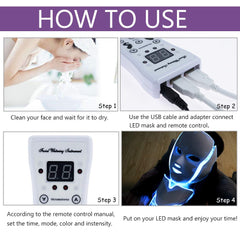 Facial Mask Machine with Massage and Skincare Features