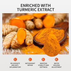 Turmeric Glow Skincare Kit: Toner, Serum, Mask, Scrub