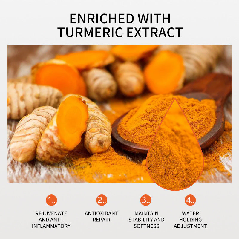 Turmeric Glow Skincare Kit: Toner, Serum, Mask, Scrub