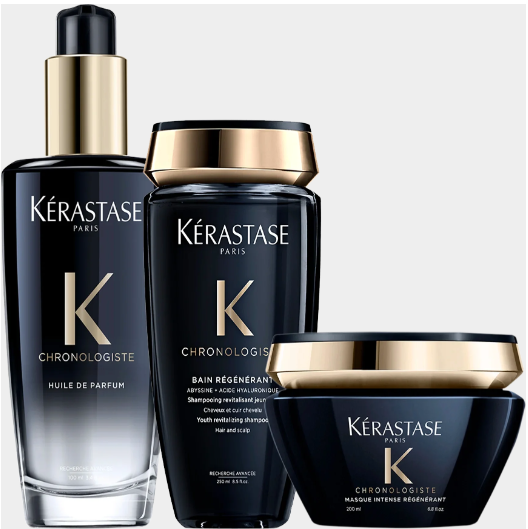 Kérastase Chronologist Set: Shampoo, Mask, Elixir