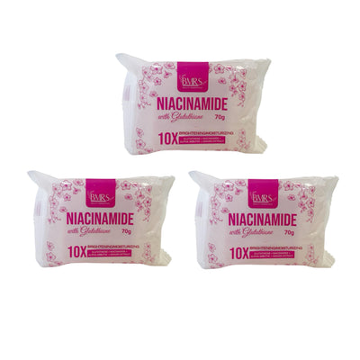 BMRS Niacinamide & Glutathione Skin Bar - 3x70g