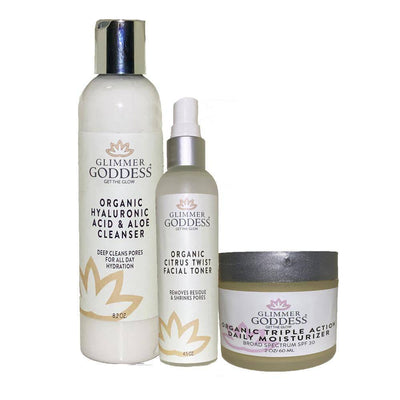 Glow in 3 Steps — Organic Anti-Aging Starter Kit