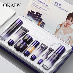 Radiant Glow Skincare Set with Peptide Caviar
