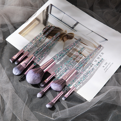 10-Piece Makeup Brush Set for Beauty and Blending
